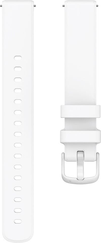 Siliconen bandje - geschikt voor Garmin Lily 2 / Lily 2 Active - wit