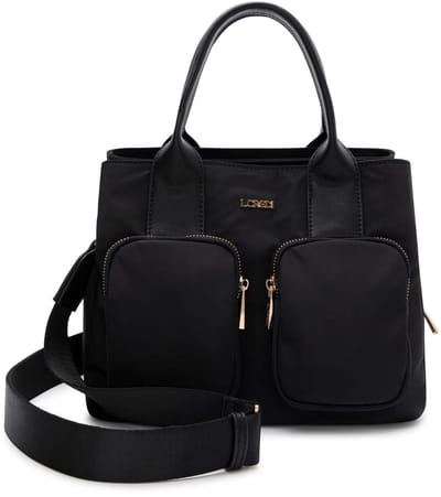 L.CREDI handtas schoudertas Penelope Hand Bag Black zwart