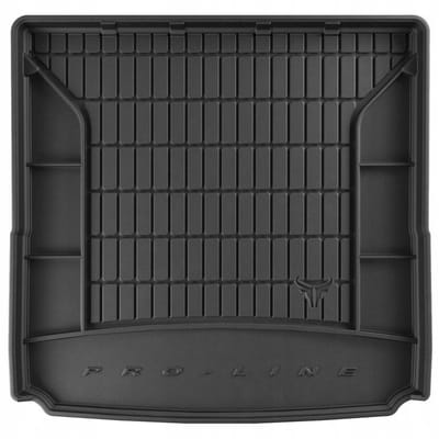 Premium Rubber Kofferbakmat met Organizer Functie – Geschikt voor FIAT Tipo Kombi vanaf 2016 – Bovenste Laadvloer – TPE Rubber – Hoge Rand 5 cm