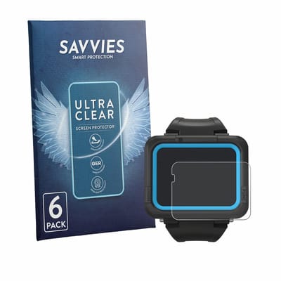 Savvies - Screenprotector voor Shearwater PEREGRINE dive computer - Folie Beschermfolie transparant 6 Stuks