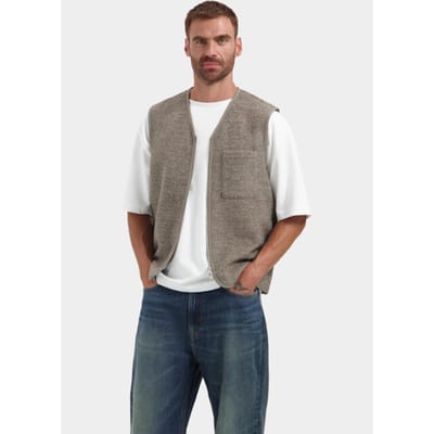 Dstrezzed Bodywarmer heren william teddy vest 121503/277