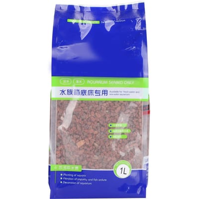 Aquarium Landschapsgrind Vulkazand Vissentanks Decoratie Stenen Kiezels Kleurecht 1L