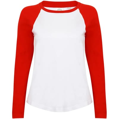 Dames-T-shirt met lange mouwen SF Clothing Baseball