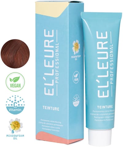 Elleure Haarverf - Teinture 7.6 midden roodblond - 100 ml