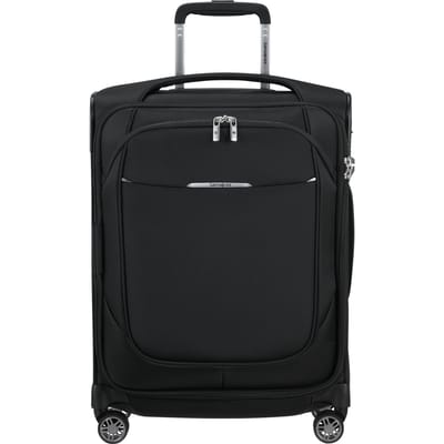 Samsonite Koffer - Re-Lite Spinner 55/22 handbagage - uitbreidbaar - Black - 44 l
