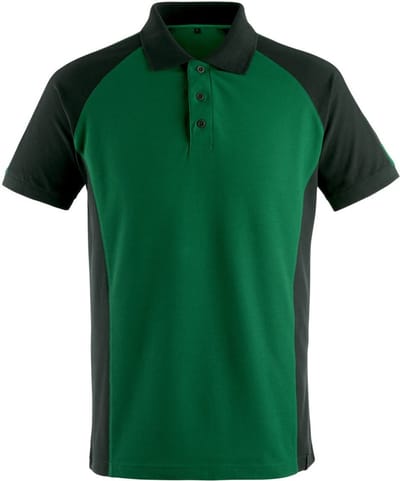 Mascot Unique Poloshirt 50569-961 - Groen/Zwart - 2XL