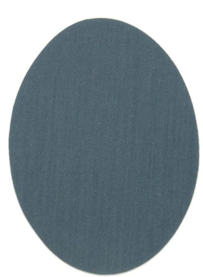 Opstrijkbare Patches - Kleding Reparaties - Broeken Versterken - Zonder Naaien - 6 stuks - Middengrijs