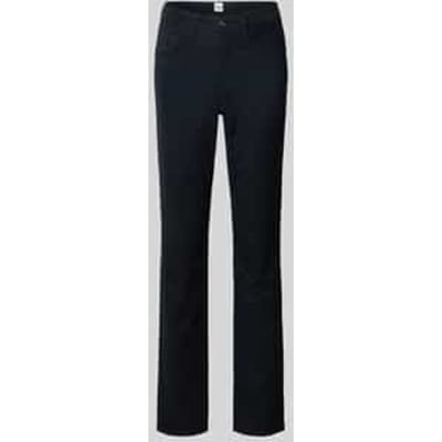 Body fit recht broek van lyocell-mix met aandeel van modal en katoen model 'CAROLA'