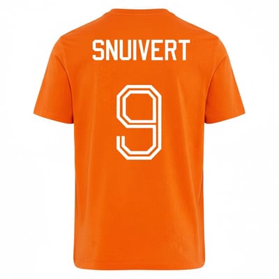 Oranje WK-EK T-shirt Snuivert XS