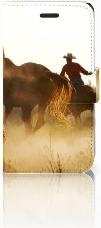 Samsung Galaxy Xcover 3 | Xcover 3 VE Telefoonhoesje met Pasjes Design Cowboy