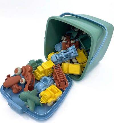 Viking Toys - RE:LINE - Emmer met 30 voertuigen