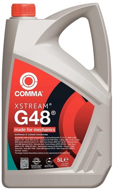 Comma Koelvloeistof XStreamG48 AF concentraat - groen - 5Ltr