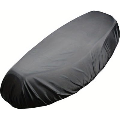 Motorfiets Regen Zadelhoes Universeel Flexibel Waterdichte Zadelhoes Zwart Stof UV Zon Bescherming Motorfiets Accessoires 1pc zwart
