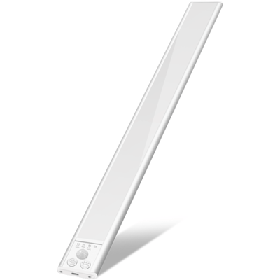 Arlgsite ultradunne kastlamp 20 cm, verpakking van 2, ledlamp met PIR-sensor, 3 kleurtemperaturen, via USB oplaadbaar, 800 mAh accu voor keuken en