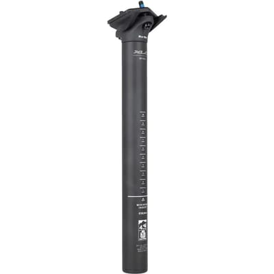 XLC SP-R30 Zadelpen - 31.6 x 450 mm – Max. Gewicht 150kg – niet verend - Aluminium - Zwart