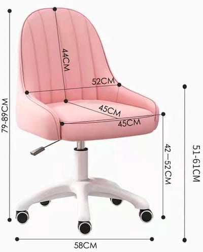 Bürostuhl mit Rollen Ergonomischer Drehstuhl mit hoher Rückenlehne PU-Leder 360° drehbar verstellbare Sitzhöhe Gaming & Bürostuhl für Büro Homeoffice bis 250 lbs belastbar – Mobili Bella