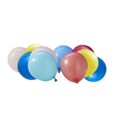 Ballonnen | 10 stuks | Kleur: Regenboog kleuren | Afmeting: 30cm