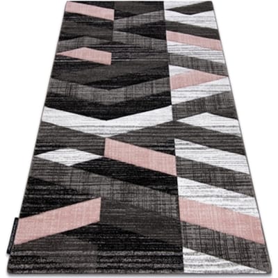 Kleden Rugsx Tapijt ALTER Bax Strepen rozekleuring 140x190 cm