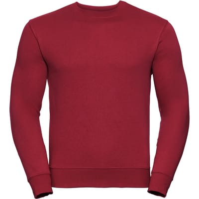 Russell Heren Set-In Sweatshirt (Klassiek rood)