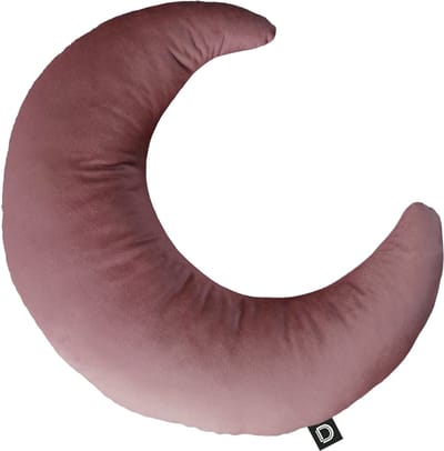 Decordruk Velvet - Sierkussen - Poederroze - Katoen - 40cm x 30cm