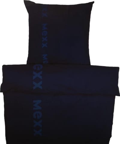 Mexx Basic Dekbedovertrek - Eenpersoons - 140x200/220 cm - Grey