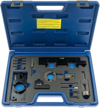 2.0 cdti opel en vauxhall aandrijfriem vervangingset - distributieketting demontage - hulpaandrijfriemspanner