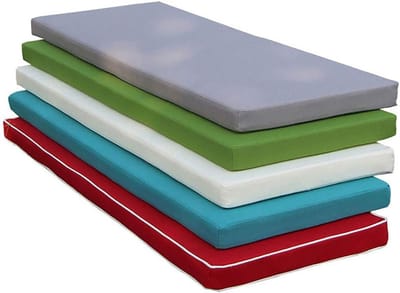 bankkussen tuinbank kussen bankkussen kussen kussen kussen tuinbank elastisch Thicken eetkamerstoel Pads 5cm dik-gebroken wit 150 × 35 × 5 cm