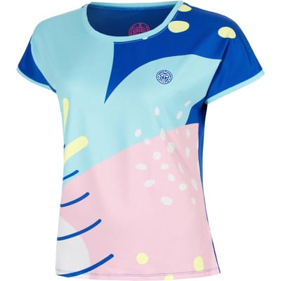 BIDI BADU Hey Laguna T-shirt Meisjes-blauw, veelkleurig