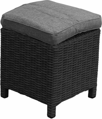 Dublin Hocker Black