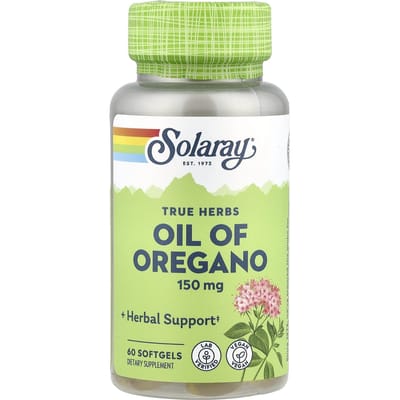 True Herbs, Oreganoolie, 150 mg, 60 Softgels