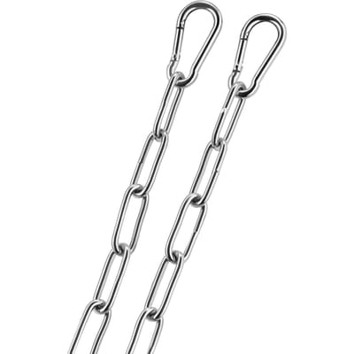 Rimba - Ketting Voor Bondage gelast - 200 cm - 2 karabijnhaken