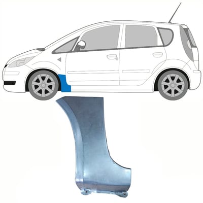 Reparatiepaneel voorspatbord voor Mitsubishi Colt 2004-2012 / Links