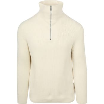 Sweaters Marc O'Polo Half Zip Trui Ecru