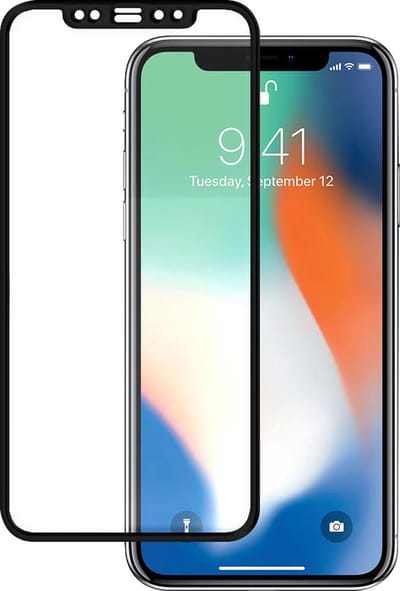 Peachy Tempered Glass Glassprotector geschikt voor iPhone 11 volledig scherm - Zwart Bescherming