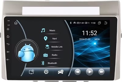Autoradio met bluetooth - Carplay - Voor Toyota Corolla Verso AR10 (2004-2009) - Geschikt voor Apple en Android - Stereo - Navigatie - Navigatiesysteem auto - 2GB 32GB