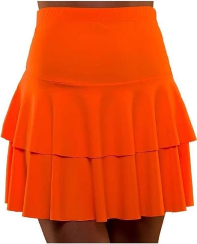 80's Neon oranje disco rok