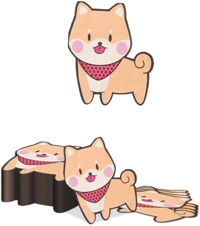 Dailygoods- Hondenservetten 40 Stuks - Schattig Puppy Ontwerp - 32x30 cm - 2 Laags - Cocktail Tafeldecoratie - Kinderverjaardag/Babyshower - Feestservetten