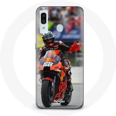 Coque - maniacase - Samsung Galaxy A20 - Drapeau Portugal - Souple - Protection et décoration noir