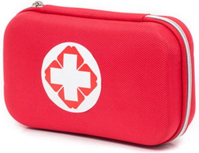 Lege Verbanddoosje - Verbanddoos - Waterafstotend - Compact en Handig - EHBO Set voor Auto, Thuis, en Reis - Ongeval - Reis set - Vakantie - Outdoor - Wandelen - Reiscase - 21x13x5cm