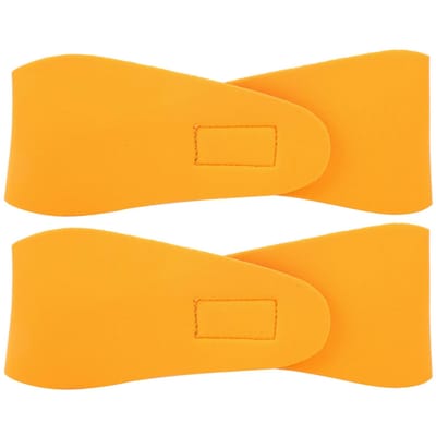 2 stuks Waterdichte Oor Hoofdband Yoga Haarband Duiken Oorbescherming Haarband voor Sport oranje