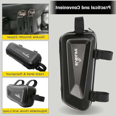 Waterdichte Hard Shell Fietstas voor Driehoekig Frame - Ideaal voor Opbergcapaciteit onder de Bovenbuis van Race- en Mountainbikes