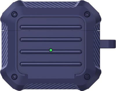 By Qubix - AirPods 3 hoesje - hardcase - Shell series - Blauw