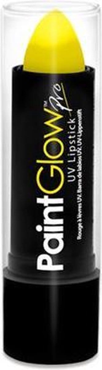 PaintGlow - UV Lippenstift - Blacklight verf - Festival make up - Geel