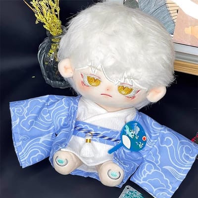 3 stuks/set Verjaardagscadeau voor Kinderen Coole Poppenkleding van 20CM Kawaii Mode Japanse Kimono Hoge Kwaliteit Schattige Kostuumaccessoires