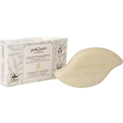 POSTQUAM HAIR CARE Vaste Shampoo Gele Klei 70g (92,4% van Natuurlijke Oorsprong)