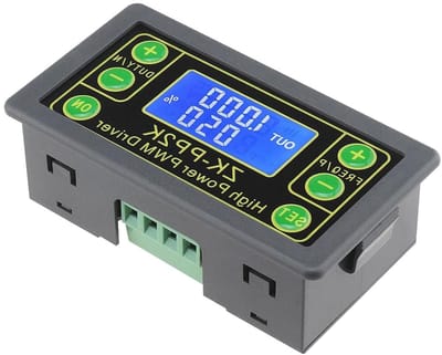 Motor Snelheidsregelaar - Signaal Generator - Motor Aanpassen - Dubbele Modus - 3.3-30V - Zwart