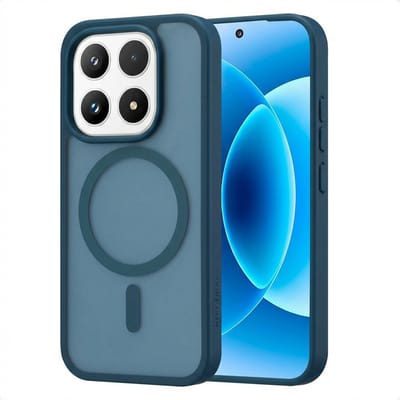 imoshion Hoesje - Geschikt voor Xiaomi 17 - Color Guard Backcover met Magnetische Ring - Donkerblauw