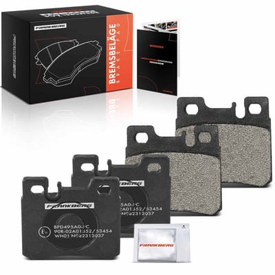 Frankberg 4x Remblokken achteras voor Benz C124 W124 S124 W