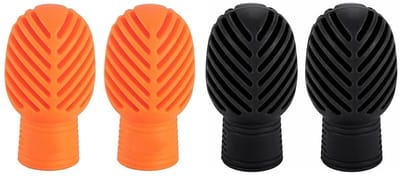 Dailygoods- Drum Demper 4 Stuks - Stille Oefentips - Siliconen - Duurzaam - Lichtgewicht - Bescherming Drumstok - Drumstick Demper