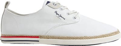 Pepe Jeans Sneakers Wit Geschoerd Laag Heren 43 Awe white